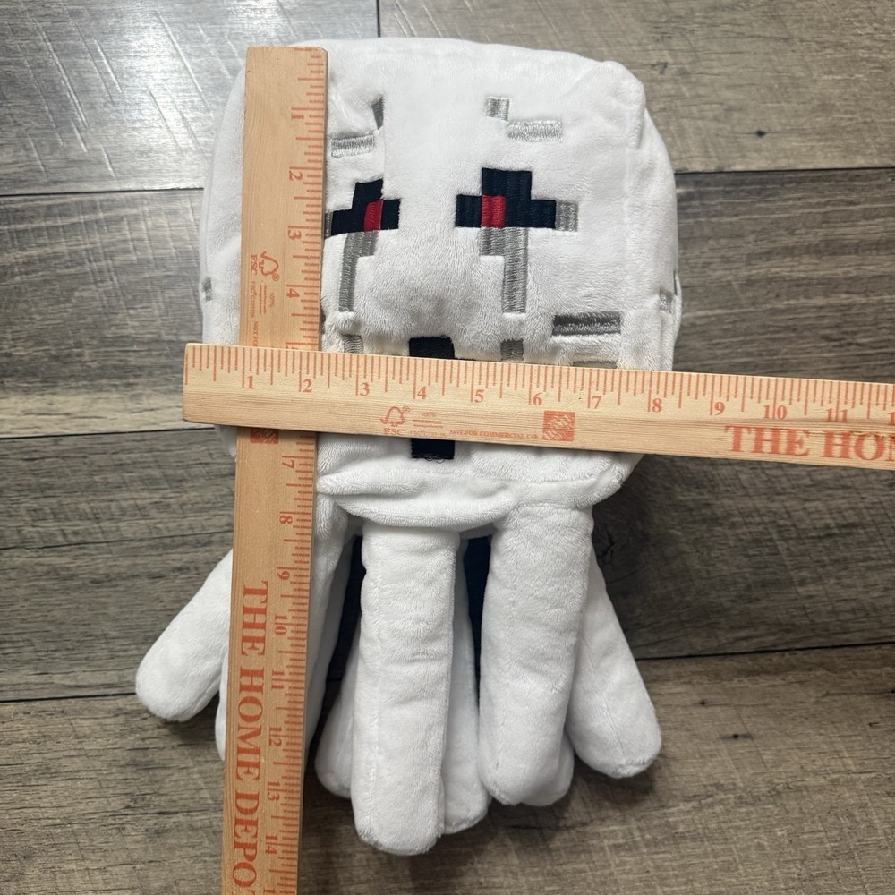 Minecraft GHAST White Mob Cube Plush Stuffed Character Mojang 2021 Jay Franco - Picture 6 of 15